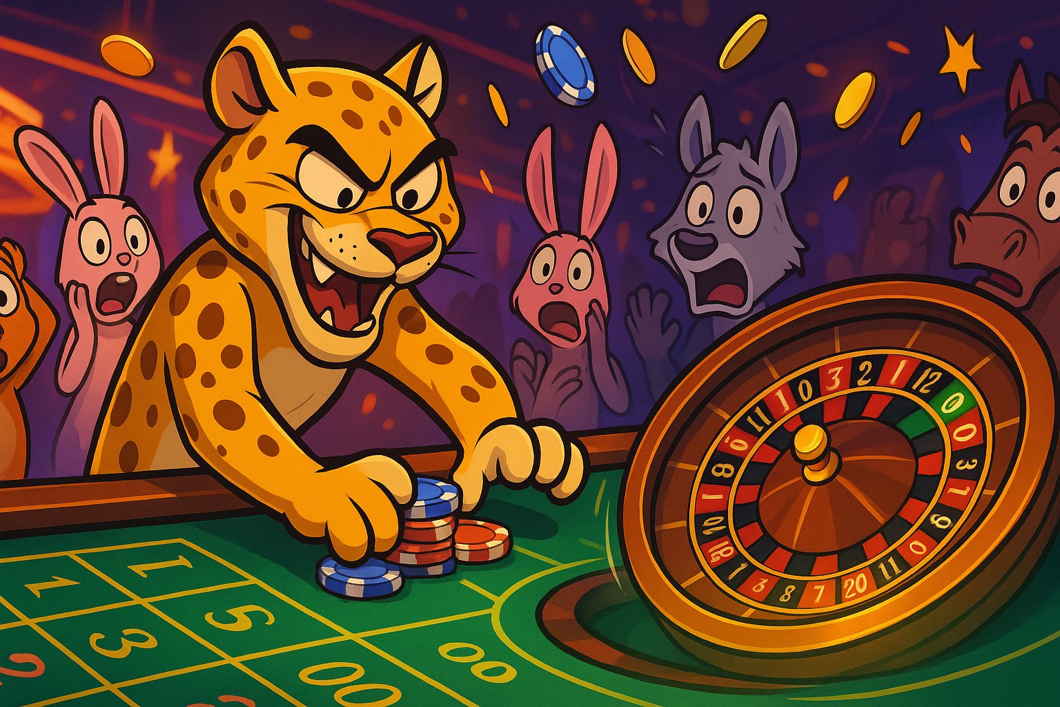 Slot online gaya modern dan futuristik dengan tema neon